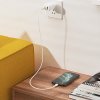 Rychlá nabíječka do sítě pro iPhone a iPad - Hoco, N5 Favor PD20W/QC3.0 White + Lightning kabel