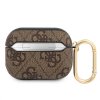 Pouzdro na sluchátka AirPods Pro 1/2 - Guess, 4G Script Brown