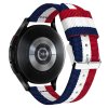 Řemínek pro Samsung Galaxy Watch 40mm / 42mm / 44mm / 46mm - Tech-Protect, Welling Navy/Red