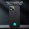 Kožený kryt pro iPhone 13 Pro MAX - ESR, Metro Premium MagSafe Black