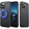 Kožený kryt pro iPhone 13 Pro MAX - ESR, Metro Premium MagSafe Black