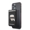 Peněženka s MagSafe pro iPhone 12 / 13 - Karl Lagerfeld, Magnetic Wallet Karl Head