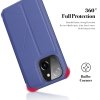 Knížkové pouzdro pro iPhone 13 - DuxDucis, SkinX Blue