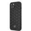 Ochranný kryt pro iPhone 13 mini - Mercedes, Leather Quilted Black