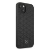 Ochranný kryt pro iPhone 13 mini - Mercedes, Leather Quilted Black
