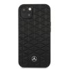 Ochranný kryt pro iPhone 13 mini - Mercedes, Leather Quilted Black