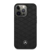 Ochranný kryt pro iPhone 13 Pro MAX - Mercedes, Mercedes, Leather Quilted Black