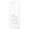Ochranný kryt pro iPhone 13 Pro MAX - Karl Lagerfeld, Choupette Eat Transparent