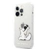 Ochranný kryt pro iPhone 13 Pro - Karl Lagerfeld, Choupette Eat Transparent