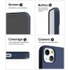 Ochranný kryt pro iPhone 13 - Mercury, Silicone Navy