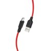 Kabel USB-A/Lightning pro iPhone a iPad - Hoco, X21 Plus Red