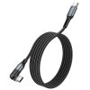 Kabel USB-C to USB-C - Hoco, U100 Orbit 150cm