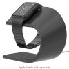 Hliníkový nabíjecí stojánek pro Apple Watch 38mm / 42mm - Nomad, Space Gray - ROZBALENO