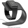 Hliníkový nabíjecí stojánek pro Apple Watch 38mm / 42mm - Nomad, Space Gray - ROZBALENO