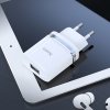 Nabíjecí AC adaptér pro iPhone a iPad - Hoco, N1 Ardent White + Lightning kabel