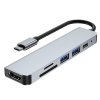 Redukce / adaptér USB-C - Tech-Protect, V4-HUB 6in1