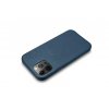 Kožený kryt na iPhone 12 / 12 Pro - iCarer, Original Blue