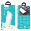 Externí baterie / powerbanka - HOCO, J87 Tacker PD20W+QC3.0 10000mAh White