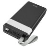Externí baterie / powerbanka - HOCO, J73 Powerful 30000mAh Black