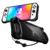 Ochranný kryt pro Nintendo Switch OLED - Spigen, Rugged Armor Black