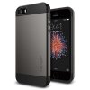 Pouzdro / kryt pro Apple iPhone 5 / 5S / SE - Spigen, Slim Armor Gunmetal