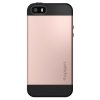 Pouzdro / kryt pro Apple iPhone 5 / 5S / SE - Spigen, Slim Armor Rose Gold