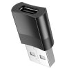 Redukce USB-A to USB-C - Hoco, UA17 Black
