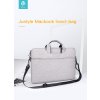 Taška na notebook - Devia, 13-14 Justyle Handbag Gray