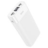 hoco j85 wellspring digital display power bank 20000mah white