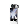Objektiv 4in1 lens system pro Apple iPhone 5 / 5S / SE - Olloclip (silver and black)