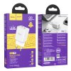 Nabíjecí USB adaptér do sítě - Hoco, N25 Maker White