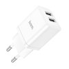 Nabíjecí USB adaptér do sítě - Hoco, N25 Maker White