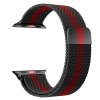 Řemínek pro Apple Watch 38mm / 40mm / 41mm / 42mm - Hoco, WA03 SimpleBeauty Black and Red