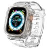 Řemínek s krytem pro Apple Watch 49mm - Spigen, Rugged Armor Pro Crystal Clear