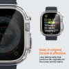 Pouzdro / kryt pro Apple Watch 49mm - Spigen, Ultra Hybrid Crystal Clear
