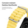 Řemínek pro Apple Watch 38mm / 40mm / 41mm / 42mm - DuxDucis, OceanWave Yellow