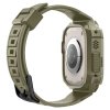 Řemínek s krytem pro Apple Watch 49mm - Spigen, Rugged Armor Pro Khaki
