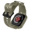 Řemínek s krytem pro Apple Watch 44mm / 45mm - Spigen, Rugged Armor Pro Khaki