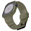 Řemínek s krytem pro Apple Watch 44mm / 45mm - Spigen, Rugged Armor Pro Khaki