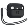 Pouzdro na sluchátka AirPods Pro 1/2 - Spigen, Silicone Fit Strap Black
