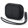 Pouzdro na sluchátka AirPods Pro 1/2 - Spigen, Silicone Fit Strap Black