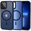 Ochranný kryt pro iPhone 12 / 12 Pro - Tech-Protect, Magmat MagSafe Matte Navy
