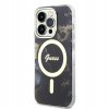 Ochranný kryt pro iPhone 13 Pro - Guess, Marble IML MagSafe Black