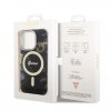 Ochranný kryt pro iPhone 13 Pro - Guess, Marble IML MagSafe Black