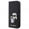 Ochranné pouzdro pro iPhone 13 Pro MAX - Karl Lagerfeld, Saffiano Karl and Choupette NFT Book Black
