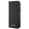 Ochranné pouzdro pro iPhone 12 / 12 Pro - Karl Lagerfeld, Saffiano Monogram Book Black