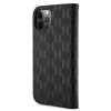 Ochranné pouzdro pro iPhone 12 / 12 Pro - Karl Lagerfeld, Saffiano Monogram Book Black