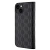 Ochranné pouzdro pro iPhone 13 - Karl Lagerfeld, Saffiano Monogram Book Black