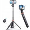 Selfie tyč s Bluetooth ovladačem a stojánkem - Tech-Protect, L03S Selfie Stick Tripod Black