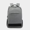 The front view of the grey backpack model T B3516
